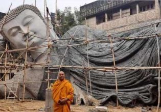 Tượng Phật nằm lớn nhất Ấn Độ được xây dựng ở Bodh Gaya
