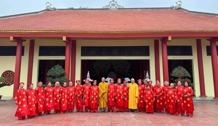 Chùa Ích Minh tổ chức lễ Chúc thọ cho các Phật tử