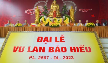 Chùa Ích Minh long trọng tổ chức Đại lễ Vu lan Báo hiếu PL. 2567 – DL. 2023