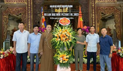 Bắc Giang: Chùa Vĩnh Nghiêm ( Đức La) tổ chức Đại lễ Vu lan Báo hiếu PL.2 567 – DL. 2023