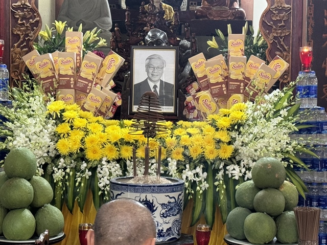 BTS GHPGVN tỉnh tổ chức lễ truy điệu, tưởng niệm cố Tổng Bí thư Nguyễn Phú Trọng